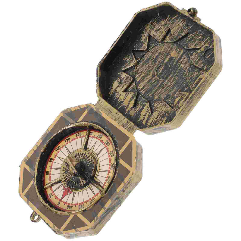 Unikátny vianočný pirátsky kapitánsky kompas Pirátska loď darček Vintage halloweenská párty Luxusná pirátska loď darček kompas