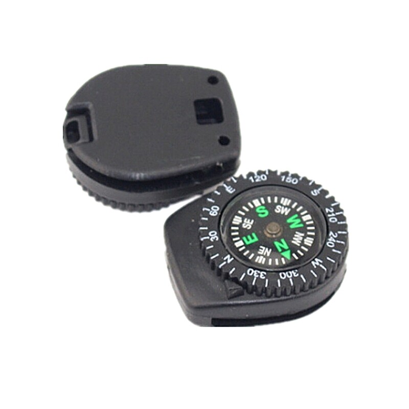 5 ks mini prenosný kompasový remienok na hodinky, navigačný kompas, náramkový popruh na hodinky, navigačný kompas, popruh na hodinky, prežitie