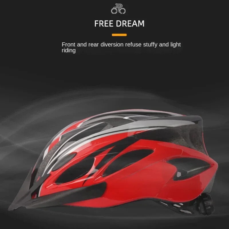 Cască de ciclism Căptușeală confortabilă Ușoară Hollow Bărbați Femei Călărie Protecție de siguranță pentru cap Cască Echipament profesional pentru ciclism