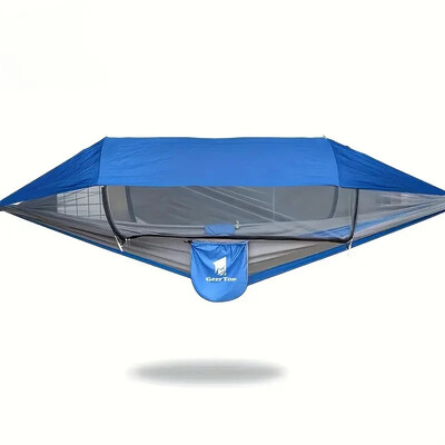 Αιώρα 3 σε 1 με κουνουπιέρα και αντηλιακό, ανθεκτική αιώρα κάμπινγκ, αιώρα για ταξιδιωτικά σακίδια πλάτης και πάρκο