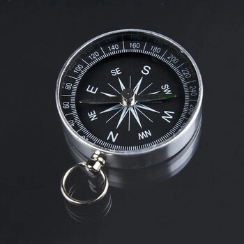 Camping Hiking Compass Navigation Portable Handheld Compass Survival Practical Guider Outdoor Travel Survival Compass Tools