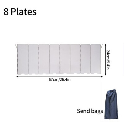 Σόμπα εξωτερικού χώρου Ανεμοθωράκιση Εξοπλισμός Κάμπινγκ Πτυσσόμενη Σόμπα Παρμπρίζ Υπερελαφριές Κουζίνες Ανεμοστρόβιλοι Προμήθειες Κάμπινγκ