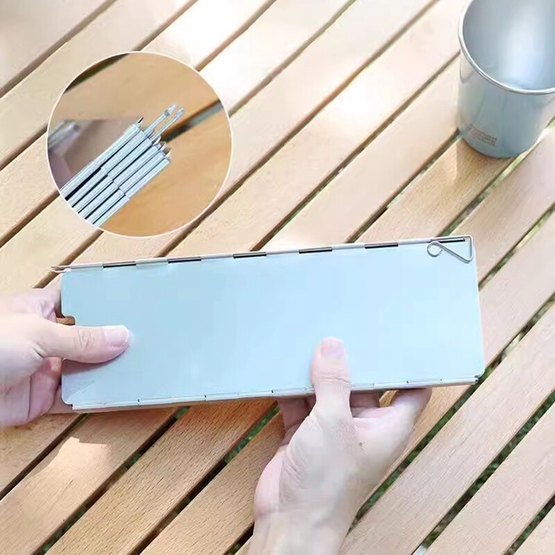 Σόμπα εξωτερικού χώρου Ανεμοθωράκιση Εξοπλισμός Κάμπινγκ Πτυσσόμενη Σόμπα Παρμπρίζ Υπερελαφριές Κουζίνες Ανεμοστρόβιλοι Προμήθειες Κάμπινγκ