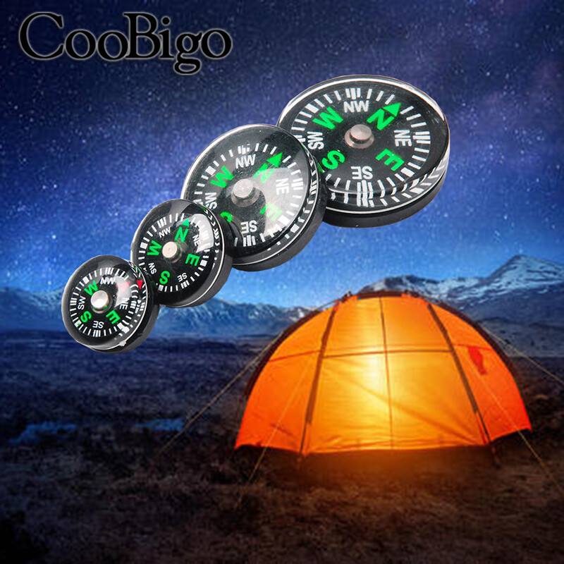 Prenosný kompas Ručné kompasy Trekking Horolezectvo Turistika Kempovanie Navigácia Vonkajšie núdzové prežitie Nástroje Plast 5 ks