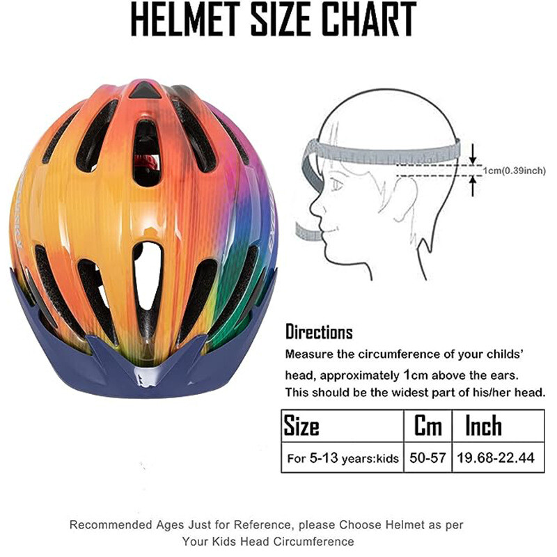 Παιδικό κράνος ποδηλάτου Παιδικό κράνος αθλητικής ασφάλειας για σκούτερ MTB Ποδήλατο Ενσωματωμένο κράνος Ποδηλασία Προστασίας εξωτερικού χώρου