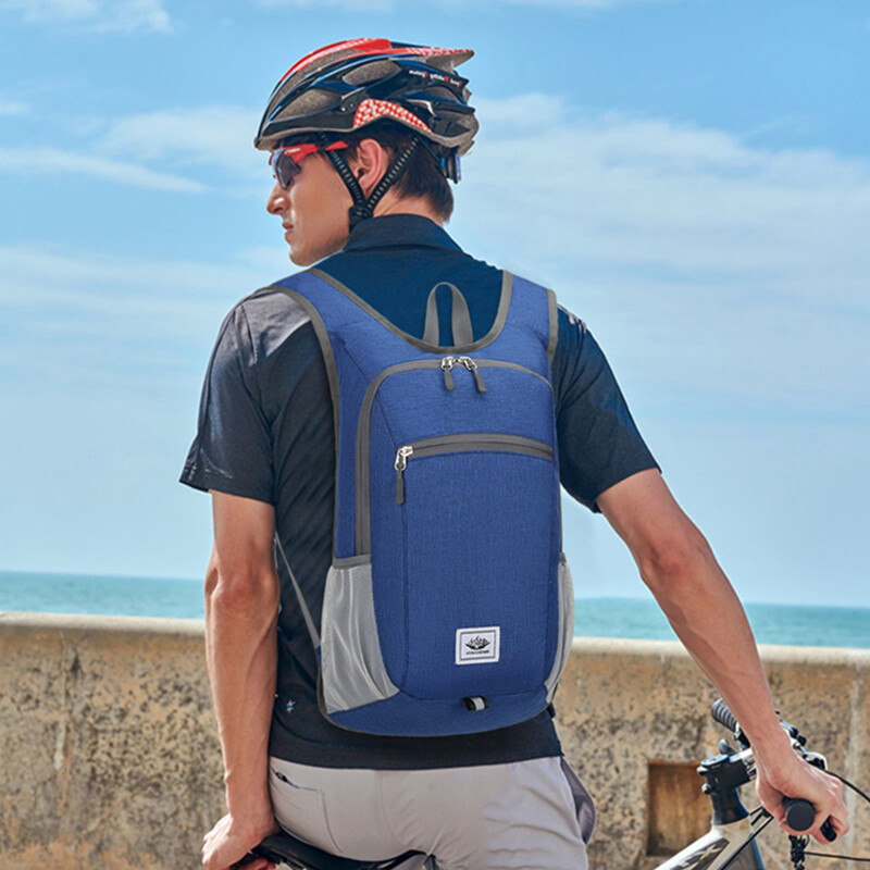 15L turistický batoh, ultraľahký skladací vodotesný oxfordský cestovný batoh pre mužov, prenosný, pre ženy, kempingový, malý batoh