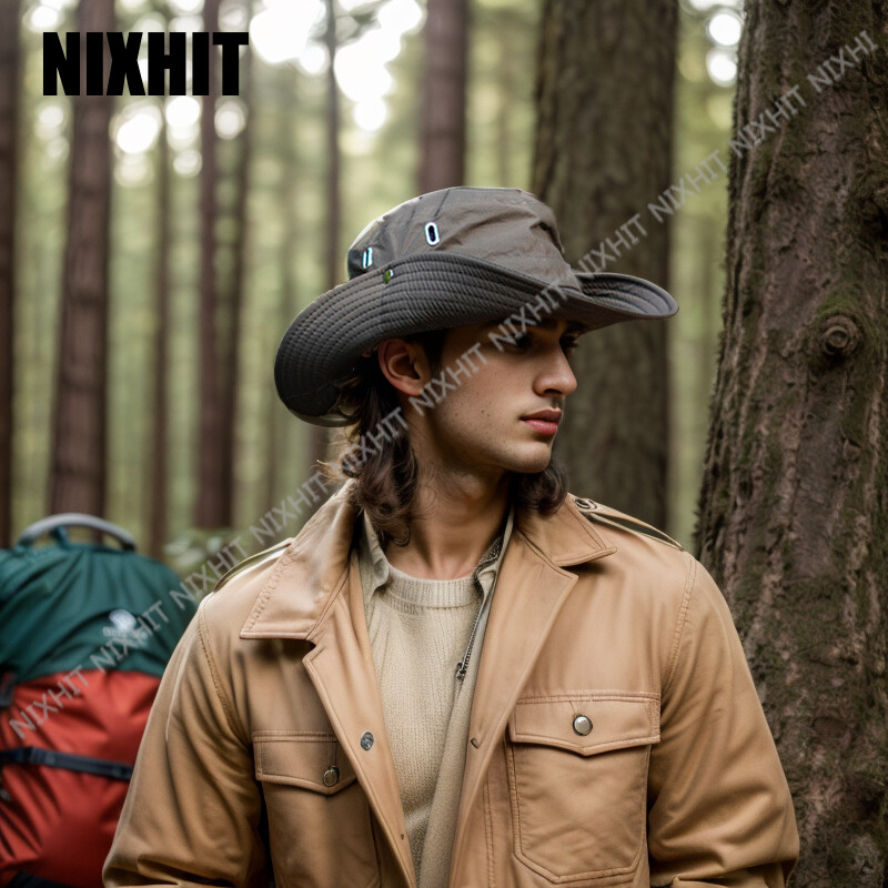 NIXHIT Sauļošanās Vīriešu Cepurīte Vasaras Salokāma Āra Sporta Ceļošana Kempings Pārgājieni Kāpšana Makšķerēšana Sauļošanās Cepure Sieviešu Zaķa Cepure