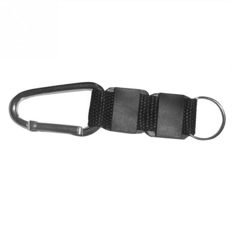 Instrumente în aer liber Camping multifuncțional Indicator busolă Mini breloc metalic Termometru pentru alpinism Cârlig cheie pentru drumeții Accesorii sportive