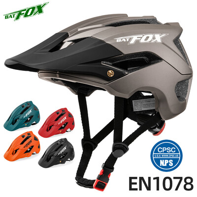 Αλεπού νυχτερίδα MTB DH Ποδηλατικό κράνος Ultralight Road Bike Mountain Bicycle Ενσωματωμένο κράνος Ανδρικά Γυναικεία Ultralight Moto Cross