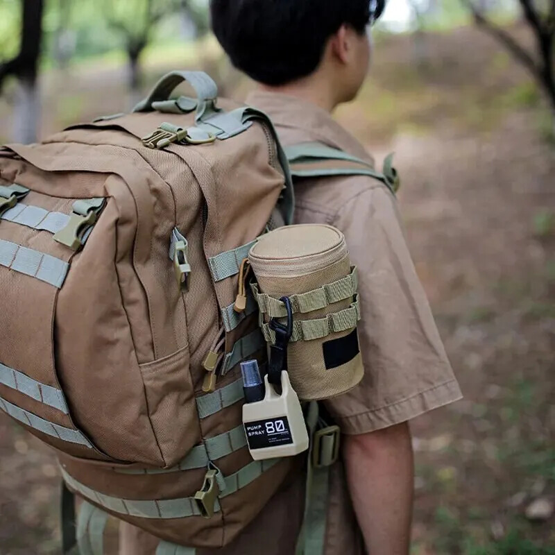 Υπαίθρια τσάντα αποθήκευσης κυπέλλου νερού Camping Tactical Multi-Functional Storage Bag 600D Oxford, υφασμάτινη φορητή τσάντα προστασίας κυπέλλου νερού