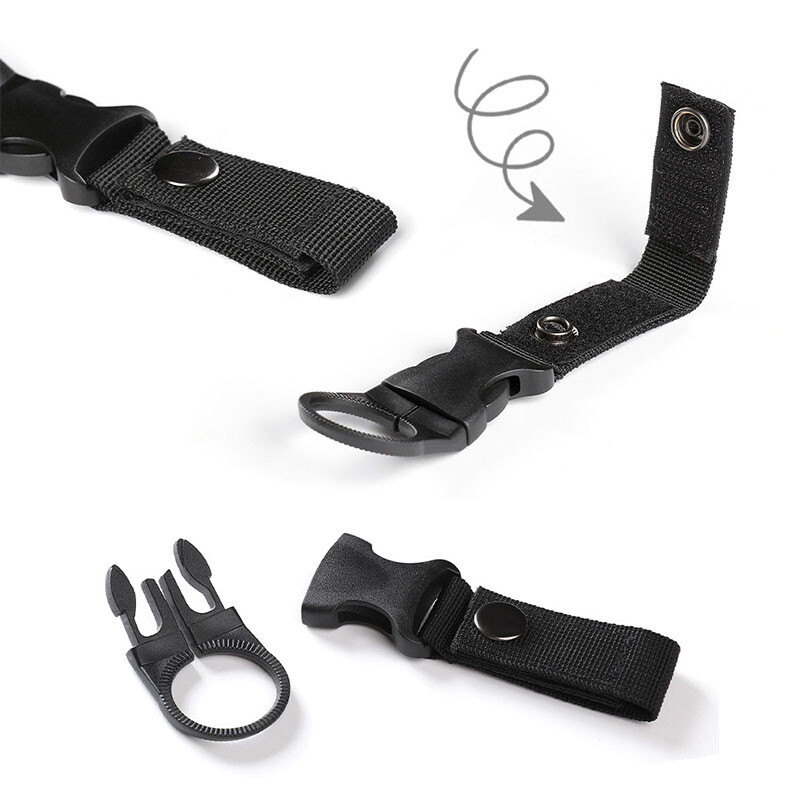 Molle Webbing σακίδιο πλάτης Πόρπη για θήκη για μπουκάλια νερού Κλιπ ζώνης για μπρελόκ για υπαίθρια πεζοπορία Αξεσουάρ κάμπινγκ