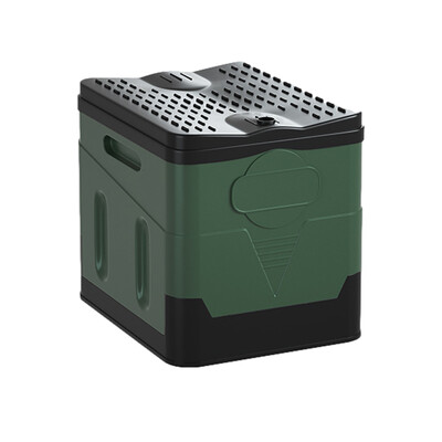 Φορητή Πτυσσόμενη Τουαλέτα Υπαίθρια Τουαλέτα Κάμπινγκ Κάδος σκουπιδιών Commode Κουβάς Τουαλέτα ταξιδιού για κάμπινγκ αυτοκίνητο υπαίθρια σκηνή πεζοπορίας