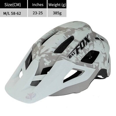 BATFOX MTB Mountain Bike Κράνος ποδηλάτου cross country Ανδρικό ελαφρύ κράνος ασφαλείας Κράνος βουνού Ελαφρύ κράνος