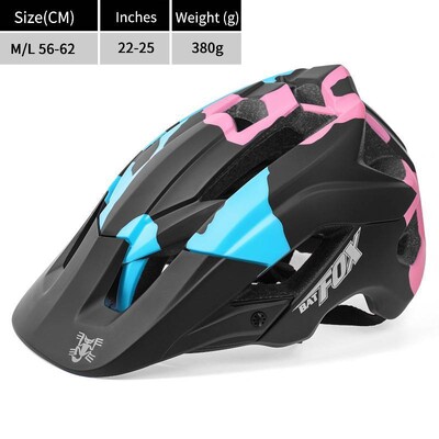 BATFOX MTB Mountain Bike Κράνος ποδηλάτου cross country Ανδρικό ελαφρύ κράνος ασφαλείας Κράνος βουνού Ελαφρύ κράνος