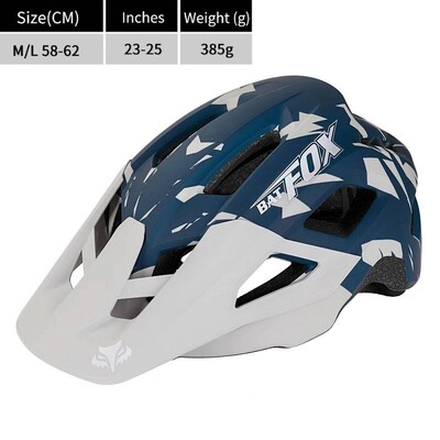 BATFOX MTB Mountain Bike Κράνος ποδηλάτου cross country Ανδρικό ελαφρύ κράνος ασφαλείας Κράνος βουνού Ελαφρύ κράνος