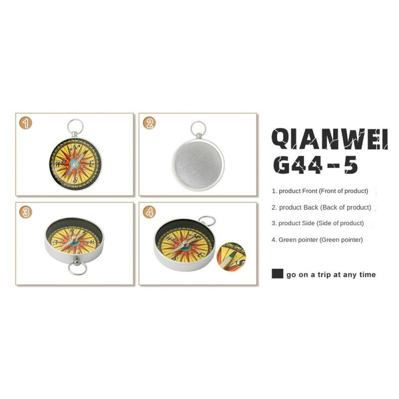 Busolă de buzunar metalic Busolă de supraviețuire pentru camping Busolă cu miez interior de înaltă calitate Busolă pentru drumeții pentru copii Busolă metalică robustă