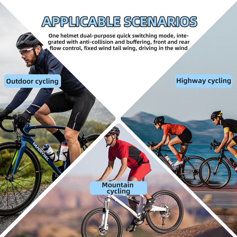 Κράνος ποδηλάτου βουνού, ενσωματωμένο κράνος μαγνητικών γυαλιών, εξαιρετικά ελαφρύ κράνος ποδηλάτου βουνού