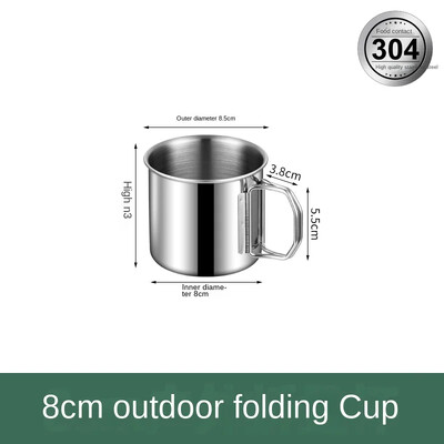 Σετ κατσαρόλας εξωτερικού χώρου Συνδυασμός 304 Ανοξείδωτη Κουζίνα Κάμπινγκ Φορητή Σετ κατσαρόλα και επιτραπέζια σκεύη για κάμπινγκ