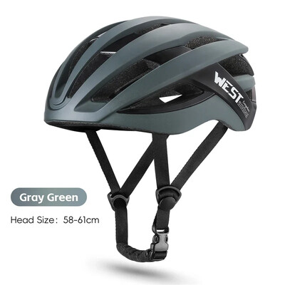 WEST BIKING Ποδηλατικά κράνη Λευκό ποδήλατο δρόμου Ενσωματωμένο κράνος Πολύχρωμα αεροδυναμικά κράνη Ζευγάρια Αθλητικός εξοπλισμός ασφαλείας