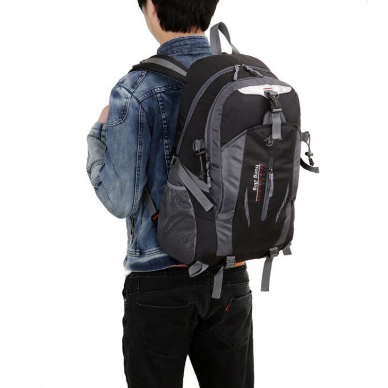 Vodotesný lezecký športový outdoorový unisex nylonový batoh tašky cestovný batoh kempovanie turistika trekking batoh denný batoh taška pre mužov