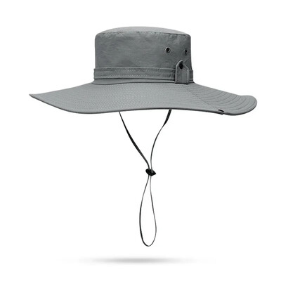 Ρυθμιζόμενα καπέλα πεζοπορίας εξωτερικού χώρου Αντηλιακή προστασία Αναπνεύσιμη αντηλιακή σκιάστρο Πτυσσόμενη Άνδρες Γυναικείες Καπέλα πεζοπορίας Κάμπινγκ Casual Fishing