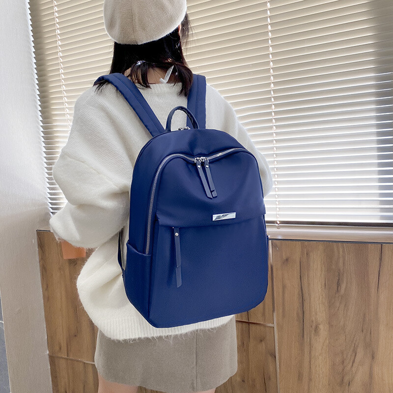 Casual μονόχρωμο σακίδιο ταξιδιού Εξωτερικό ελαφρύ σακίδιο πλάτης Απλή τσάντα γυμναστικής μεγάλης χωρητικότητας Γυναικεία τσάντα ταξιδιού εξωτερικού χώρου