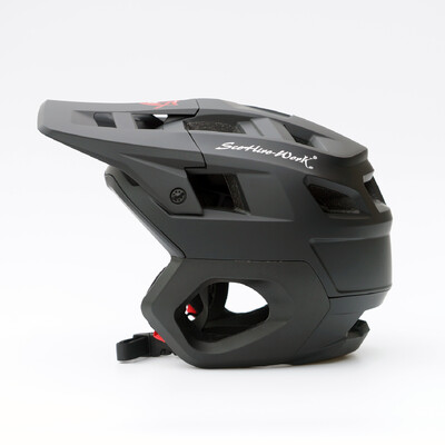 Κράνος ποδηλάτου βουνού Half Full Face MTB Cross Country Safety Ultralight Road Cycling Race Ενσωματωμένη προστασία αυτιών Motocross