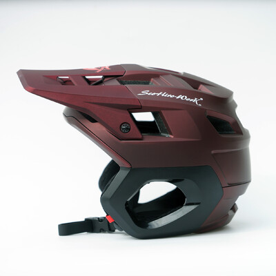 Κράνος ποδηλάτου βουνού Half Full Face MTB Cross Country Safety Ultralight Road Cycling Race Ενσωματωμένη προστασία αυτιών Motocross