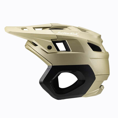 Κράνος ποδηλάτου βουνού Half Full Face MTB Cross Country Safety Ultralight Road Cycling Race Ενσωματωμένη προστασία αυτιών Motocross