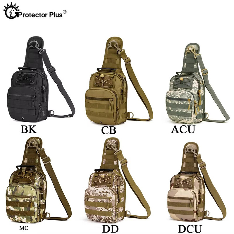 PROTECTOR PLUS Sport Camping Man Τσάντες Τακτικό σακίδιο πλάτης Εξωτερικές τσάντες χιαστί Τσάντες πεζοπορίας Sling Chest Pack Τσάντα ψαρέματος