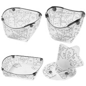 Πτυσσόμενα επιτραπέζια σκεύη εξωτερικού χώρου Φορητό μπολ Πιάτο δείπνου Φίλτρο καφέ Χωνί Φλιτζάνι νερού Σετ μαχαιροπήρουνων πεζοπορίας για κάμπινγκ πολλαπλών χρήσεων