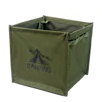 Φορητό γκαζόν & σακούλα απορριμμάτων φύλλων Πτυσσόμενο καλάθι βρώμικων ρούχων με λαβή Πτυσσόμενος κάδος ανακύκλωσης κάμπινγκ για πεζοπορία σε πικνίκ μπάρμπεκιου