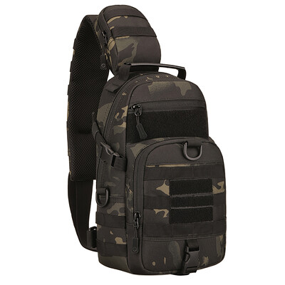 Protector Plus Tactical Sling Chest Pack Molle Military Nylon Τσάντα ώμου Ανδρική τσάντα χιαστί Στρατιωτική τσάντα για πεζοπορία σε εξωτερικό χώρο