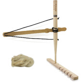 PSKOOK Bow Drill Kit Fire Starter Primitive Wood Survival Practice Friction Fire Alat za izviđačko podučavanje aktivnosti na otvorenom