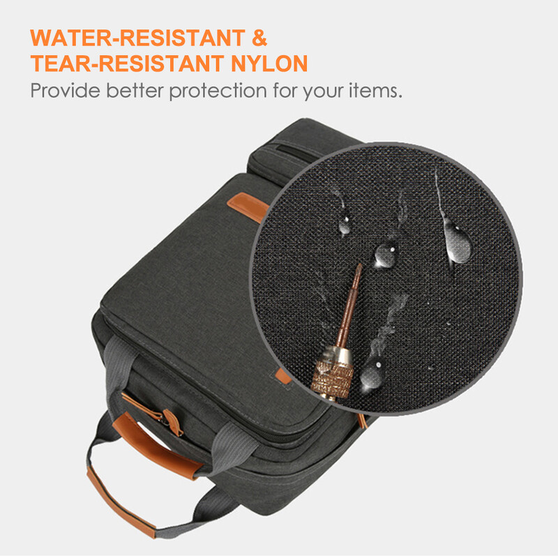 Σετ σακίδιο πλάτης 3 τμχ Γυναικείο ανδρικό σακίδιο πλάτης Laptop Τσάντα ώμου Μικρή τσέπη για Travel School Business Work College χωράει έως και 14,5 ίντσες