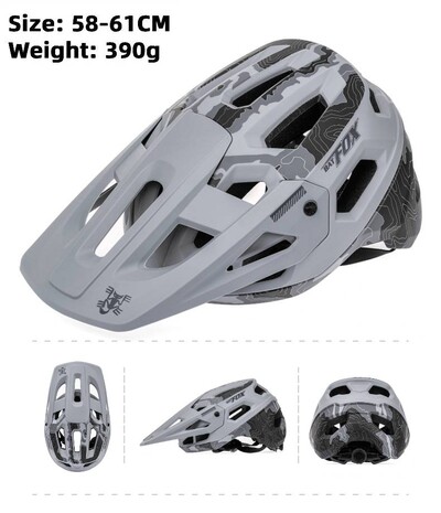 Κράνος ποδηλάτου BATFOX Cross Country Race Skateboarding Speed Descent Riding Κράνος Ανδρικό Ελαφρύ ενσωματωμένο ηλεκτρικό σκούτερ