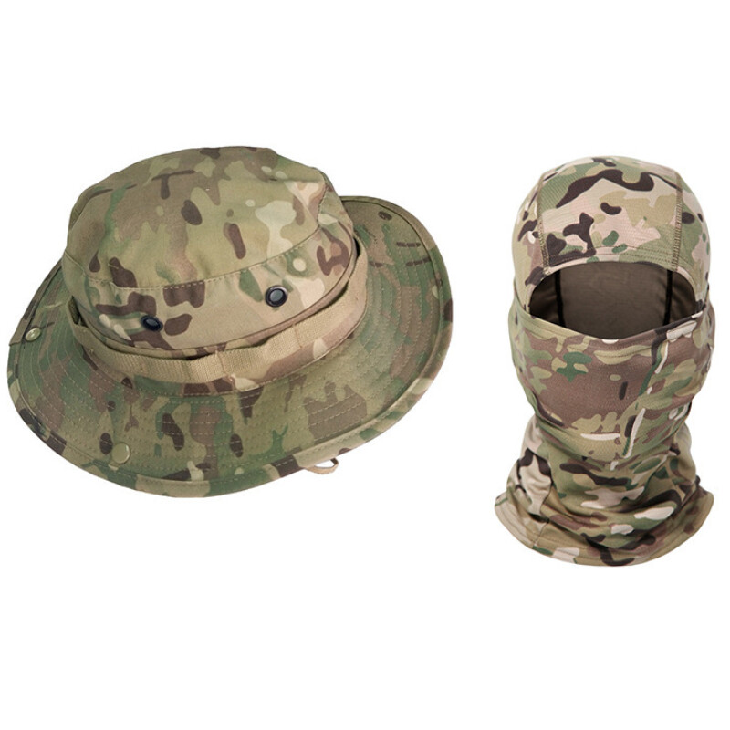 Κακουφάκι καμουφλάζ Γρήγορο στέγνωμα Balaclava Καπέλο φόρμα με πτυσσόμενο μαλακό καπέλο που αναπνέει για ψάρεμα εξωτερικού χώρου Αντιηλιακό καπέλο με φαρδύ γείσο Αντρικά καπέλα