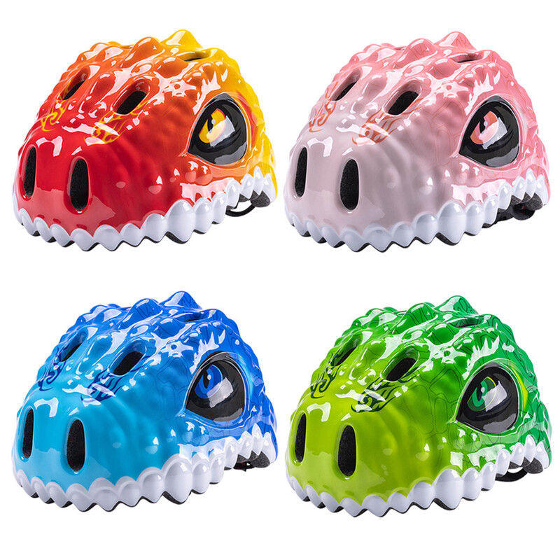 Παιδικό κράνος ποδηλάτου δεινοσαύρων Παιδικό αθλητικό κράνος με οπές αερισμού Κράνος πατινάζ Balance κράνος ποδηλάτου για παιδιά αγόρια κορίτσια