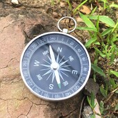 Kültéri kemping túrázás átlátszó alumínium iránytű iránytű arányos lábnyom utazási katonai iránytű eszközök utazási készletek