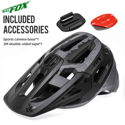 Cyklistická prilba BAT FOX MTB Horský bicykel Cross country Cyklistická prilba Pánska ľahká bezpečnostná cyklistická prilba casco bicicleta MTB