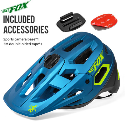 Cyklistická prilba BAT FOX MTB Horský bicykel Cross country Cyklistická prilba Pánska ľahká bezpečnostná cyklistická prilba casco bicicleta MTB
