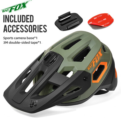 Cyklistická prilba BAT FOX MTB Horský bicykel Cross country Cyklistická prilba Pánska ľahká bezpečnostná cyklistická prilba casco bicicleta MTB