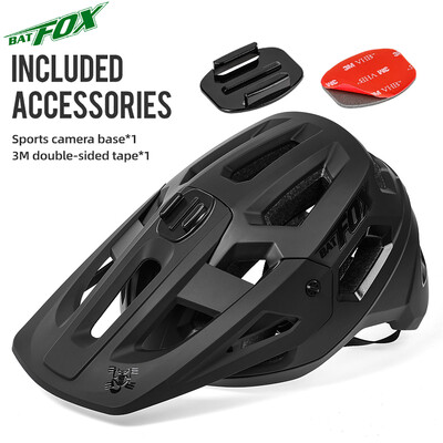 Cyklistická prilba BAT FOX MTB Horský bicykel Cross country Cyklistická prilba Pánska ľahká bezpečnostná cyklistická prilba casco bicicleta MTB