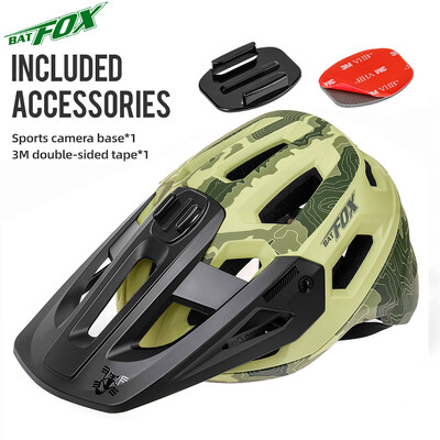 Cyklistická prilba BAT FOX MTB Horský bicykel Cross country Cyklistická prilba Pánska ľahká bezpečnostná cyklistická prilba casco bicicleta MTB