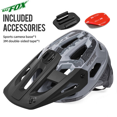 Cyklistická prilba BAT FOX MTB Horský bicykel Cross country Cyklistická prilba Pánska ľahká bezpečnostná cyklistická prilba casco bicicleta MTB