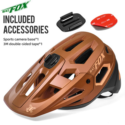 Cyklistická prilba BAT FOX MTB Horský bicykel Cross country Cyklistická prilba Pánska ľahká bezpečnostná cyklistická prilba casco bicicleta MTB