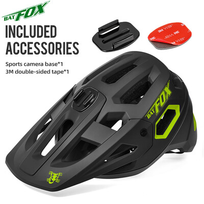 Cyklistická prilba BAT FOX MTB Horský bicykel Cross country Cyklistická prilba Pánska ľahká bezpečnostná cyklistická prilba casco bicicleta MTB