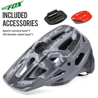 Cyklistická prilba BAT FOX MTB Horský bicykel Cross country Cyklistická prilba Pánska ľahká bezpečnostná cyklistická prilba casco bicicleta MTB