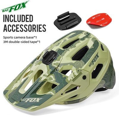 Cyklistická prilba BAT FOX MTB Horský bicykel Cross country Cyklistická prilba Pánska ľahká bezpečnostná cyklistická prilba casco bicicleta MTB