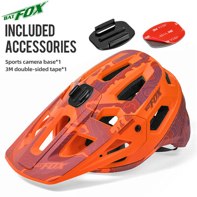 Cyklistická prilba BAT FOX MTB Horský bicykel Cross country Cyklistická prilba Pánska ľahká bezpečnostná cyklistická prilba casco bicicleta MTB